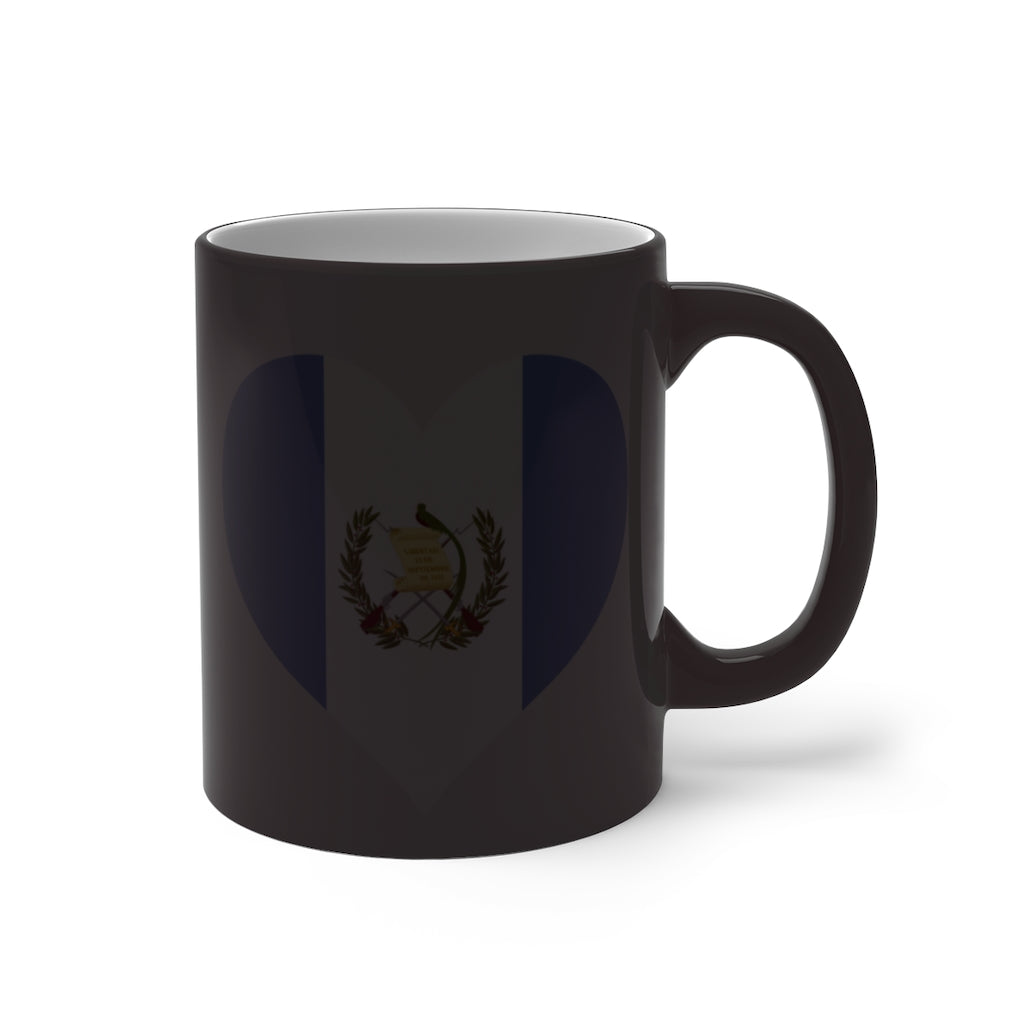 Guatemala Heart Color Changing Mug