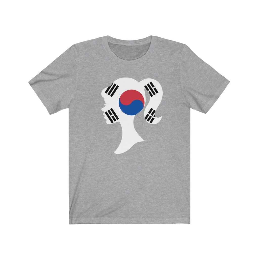 South Korea Girl Flag Premium Tee - Unisex