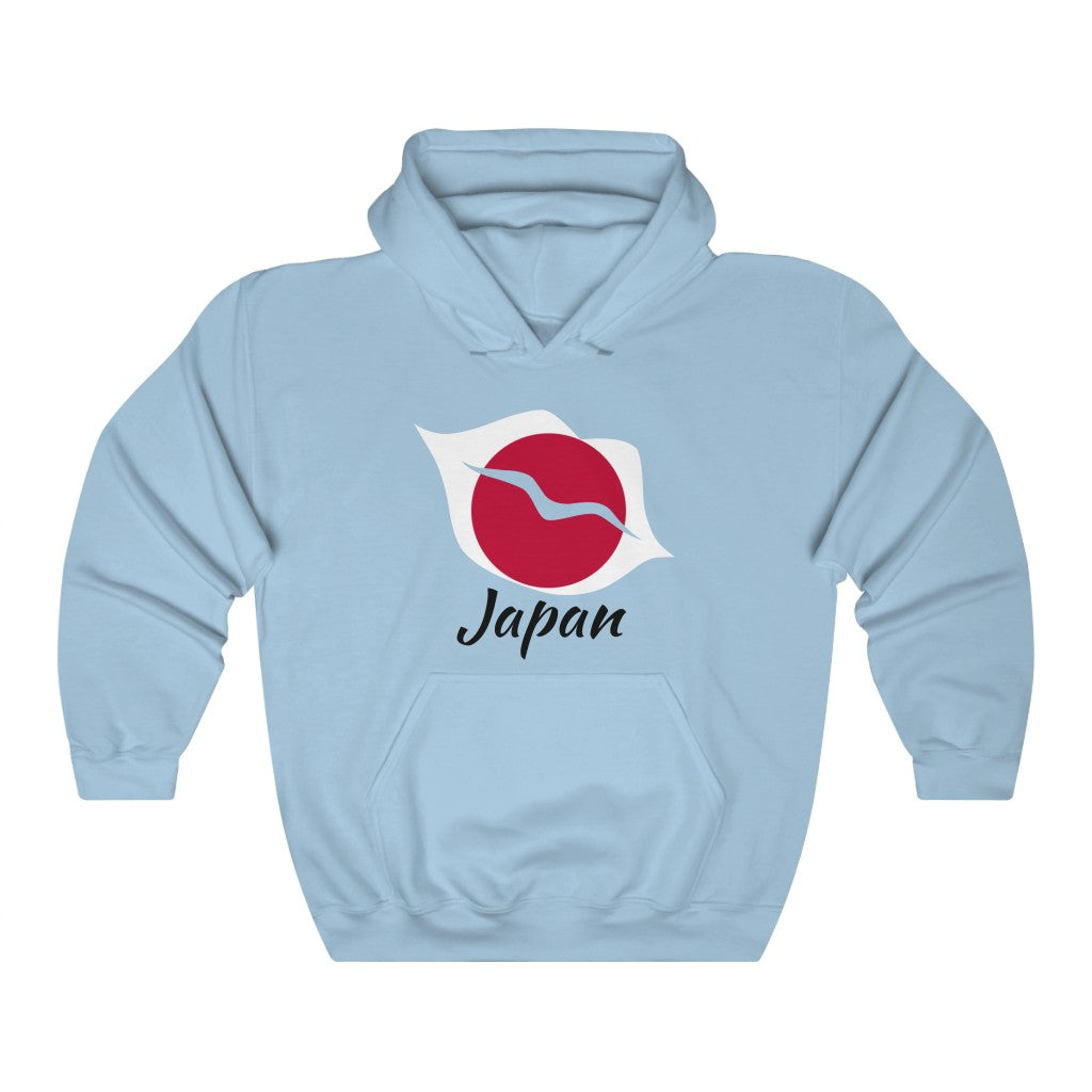 Japan Lips Flag Hoodie Sweatshirt 1 - Unisex