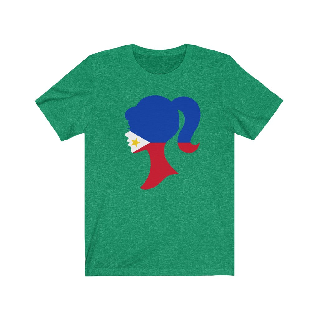 Philippines Girl Flag Premium Tee - Unisex