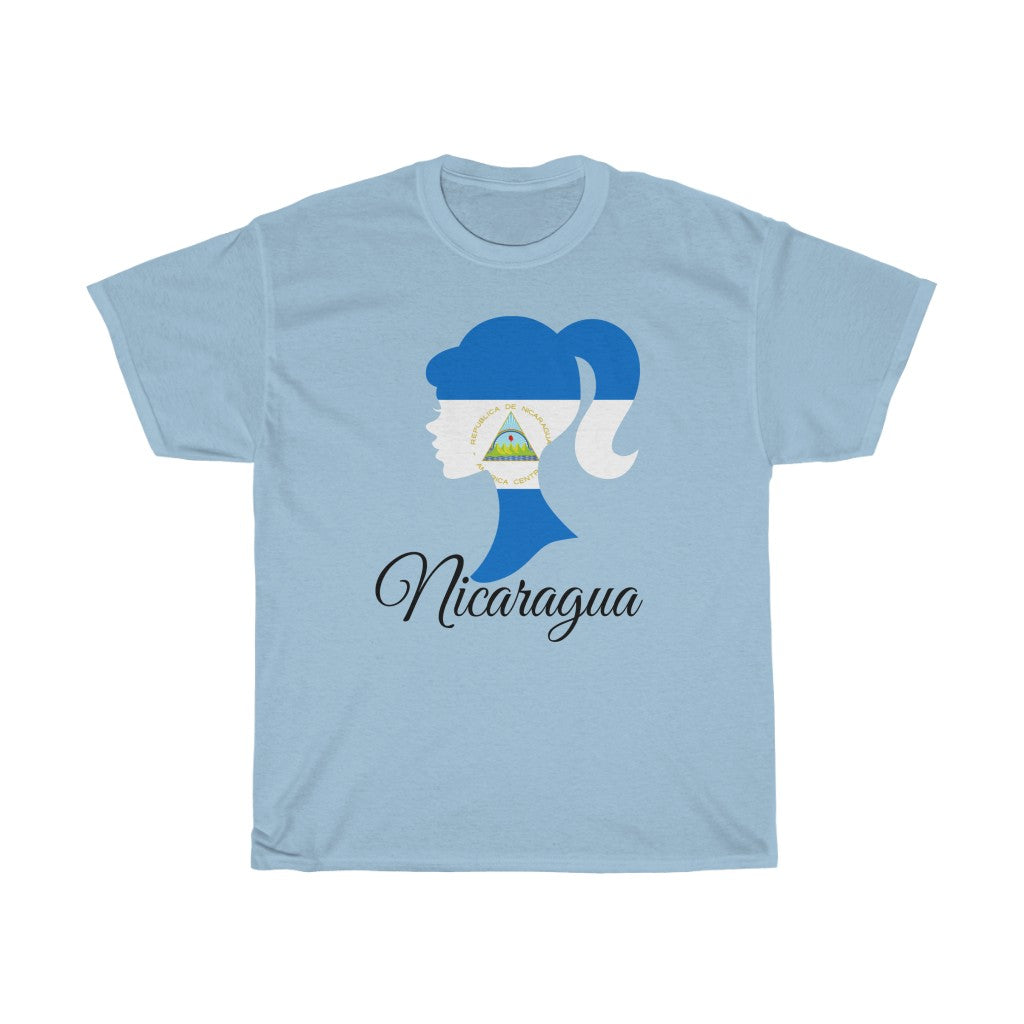 Nicaragua Girl Flag Standard Tee 1 - Unisex