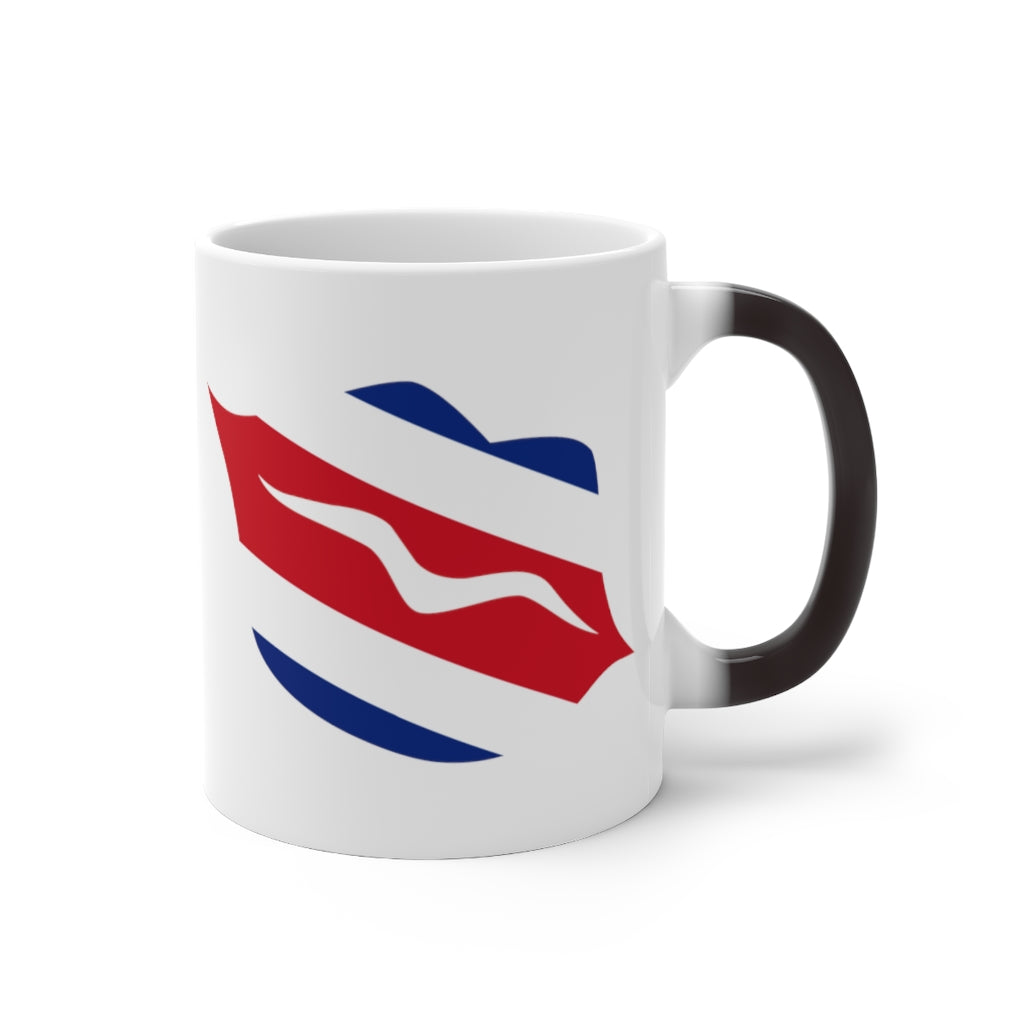 Costa Rica Lips Color Changing Mug