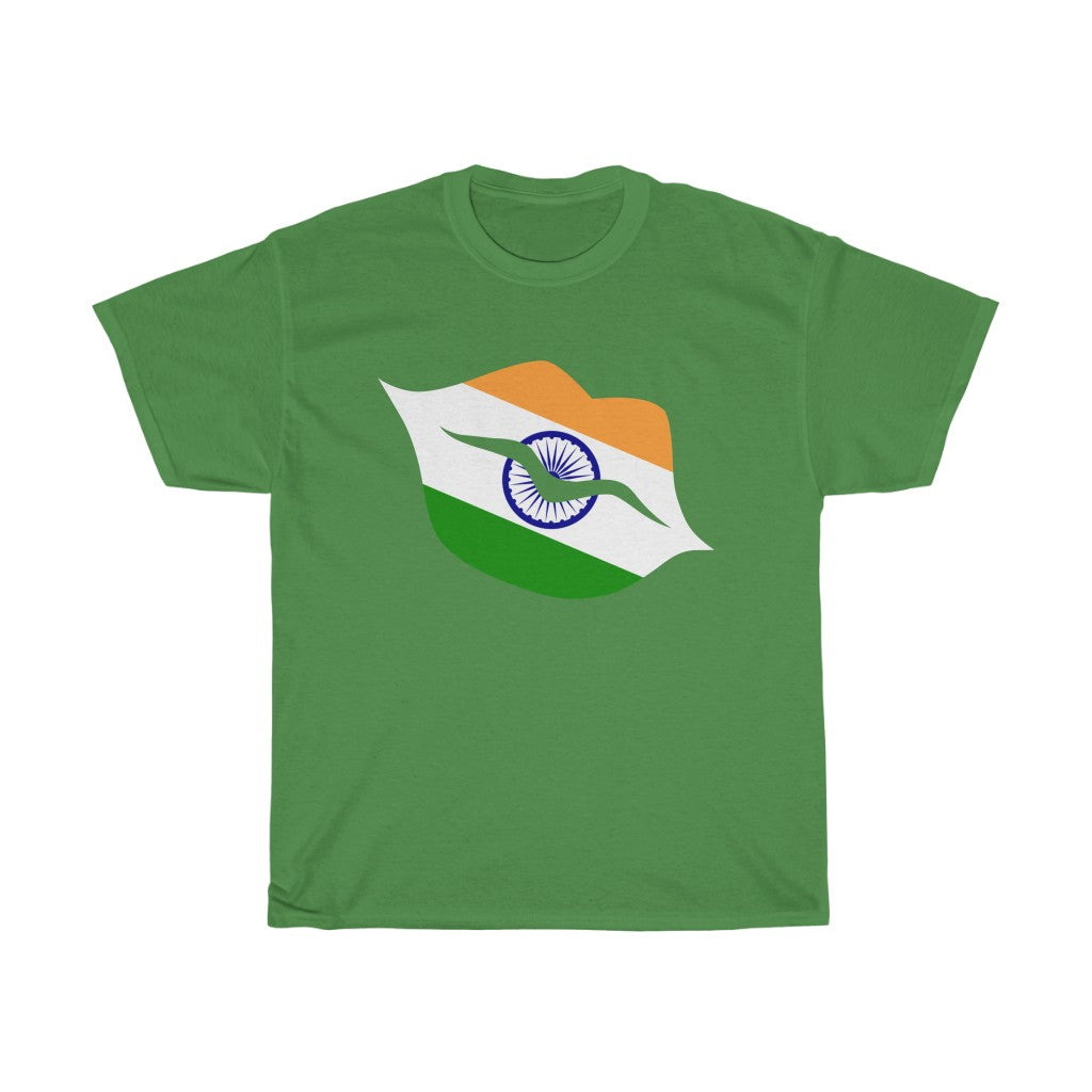 India Lips Flag Standard Tee - Unisex