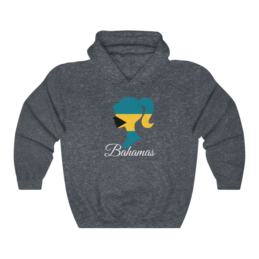 Bahamas Girl Flag Hoodie Sweatshirt 2 - Unisex