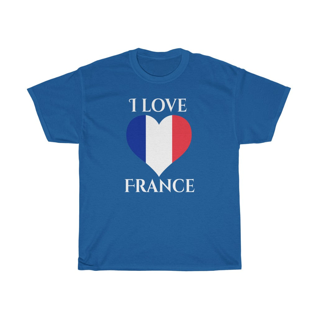 France Heart Flag Standard Tee 2 - Unisex