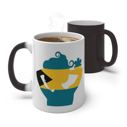 Bahamas Lady Color Changing Mug