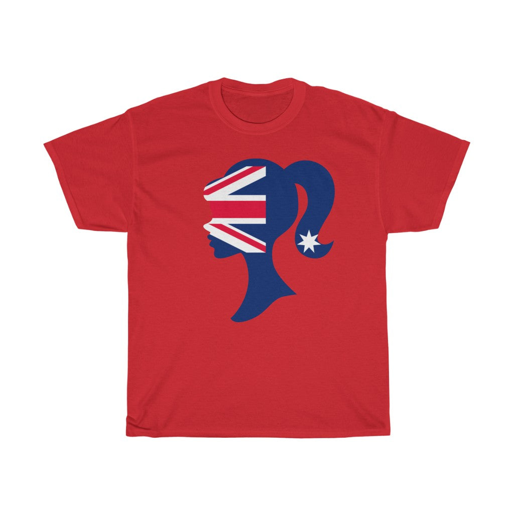 Australia Girl Flag Standard Tee - Unisex