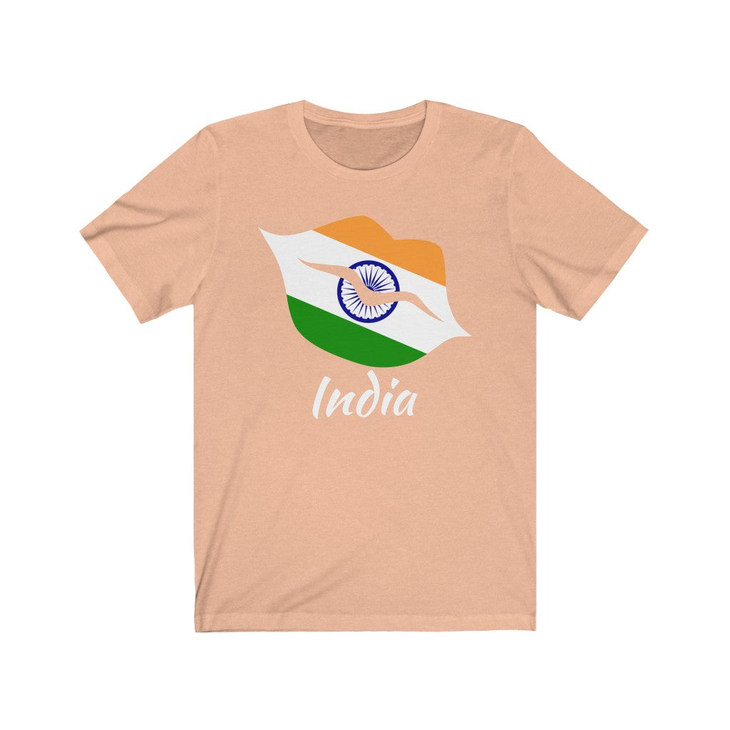 India Lips Flag Premium Tee 2 - Unisex