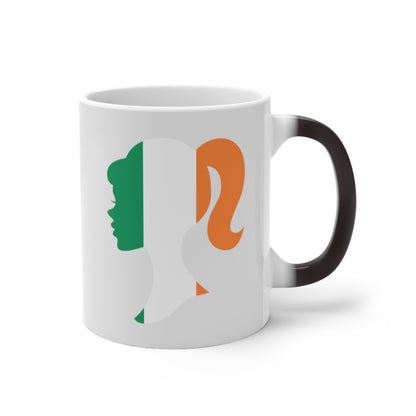 Ireland Girl Color Changing Mug
