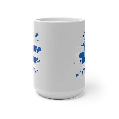 Greece Splat Color Changing Mug