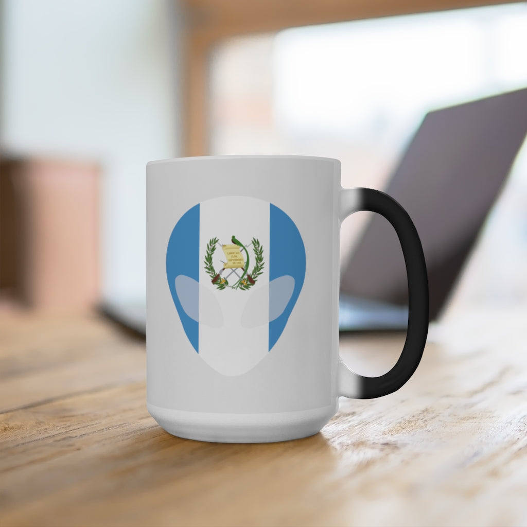 Guatemala Alien Color Changing Mug