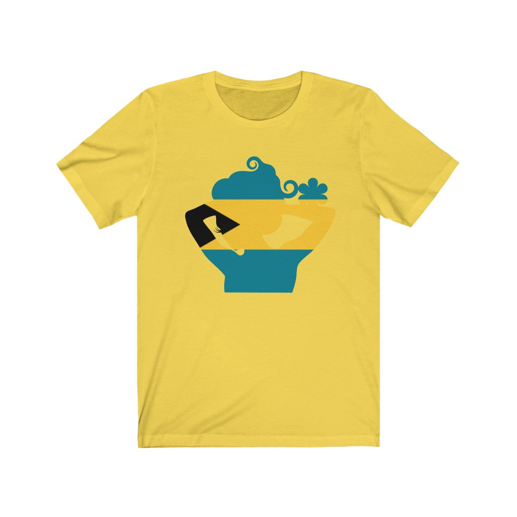 Bahamas Lady Flag Premium Tee - Unisex
