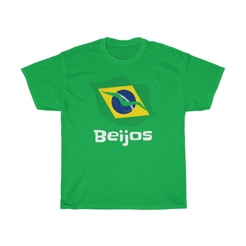 Brazil (Beijos) Lips Flag Standard Tee 2 - Unisex