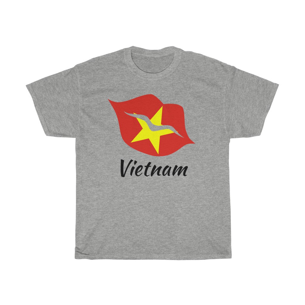 Vietnam Lips Flag Standard Tee 1 - Unisex