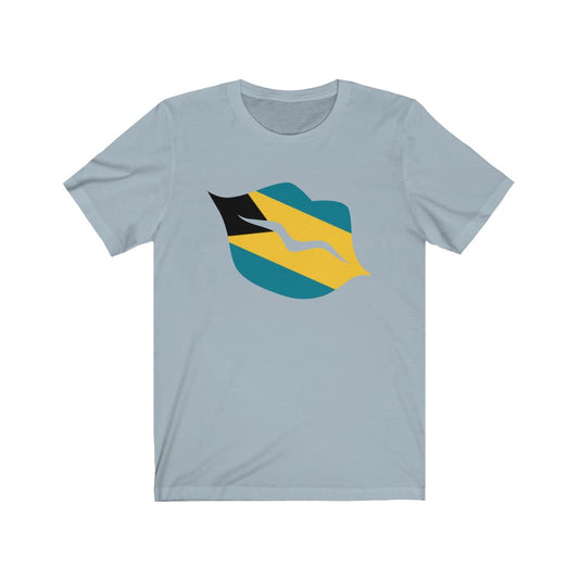 Bahamas Lips Flag Premium Tee - Unisex