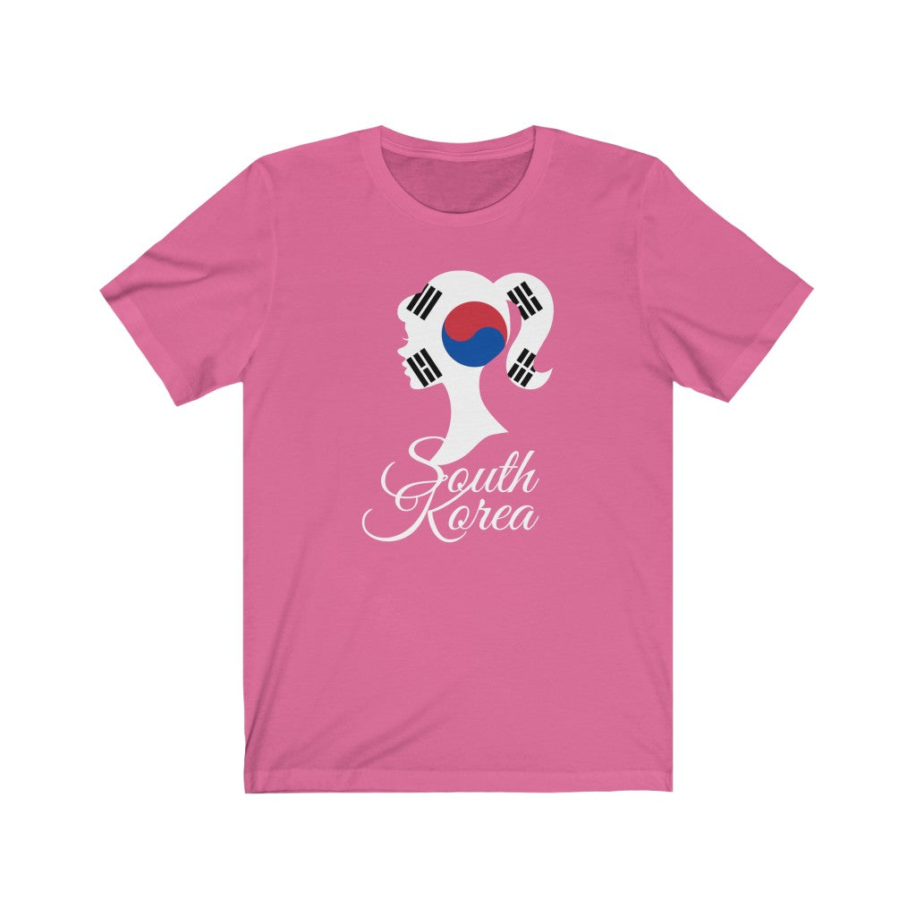 South Korea Girl Flag Premium Tee 2 - Unisex