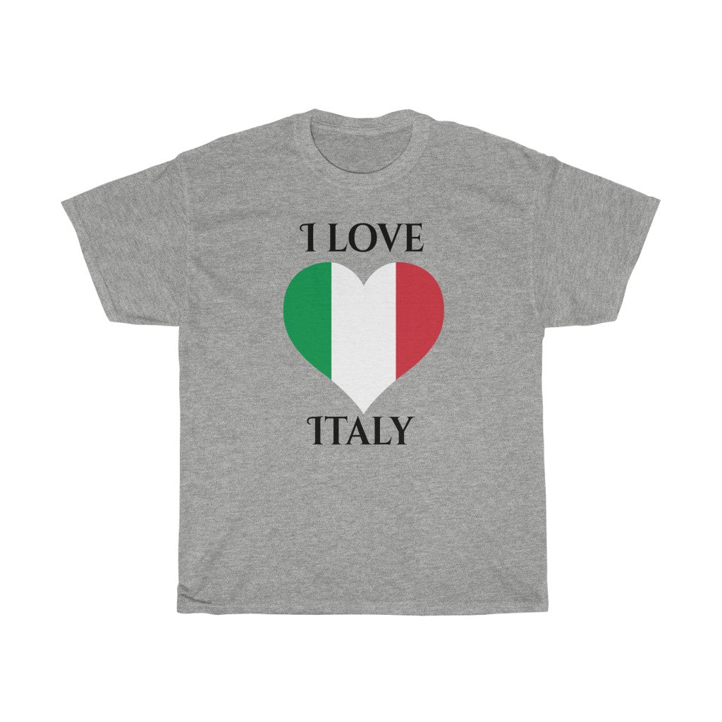 Italy Heart Flag Standard Tee 1 - Unisex