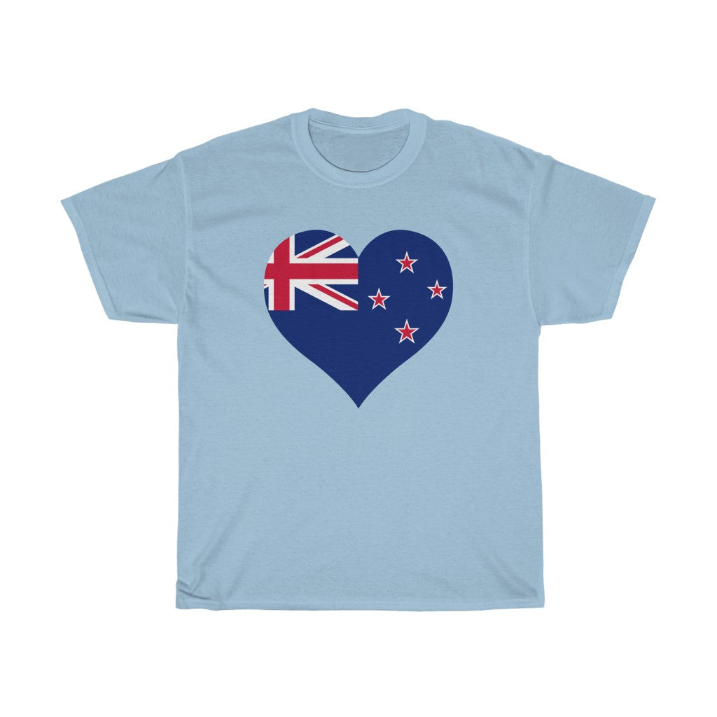 New Zealand Heart Flag Standard Tee - Unisex