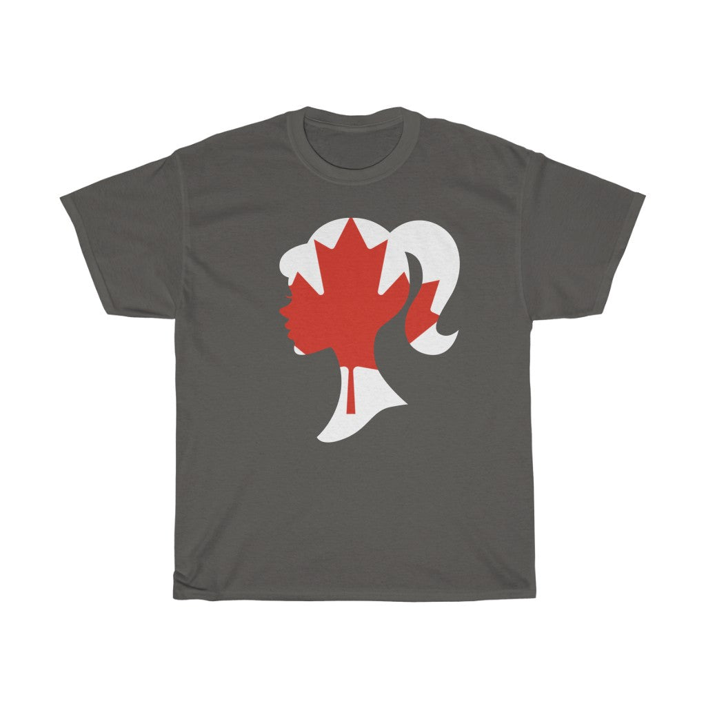 Canada Girl Flag Standard Tee - Unisex