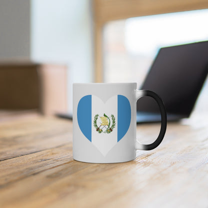 Guatemala Heart Color Changing Mug