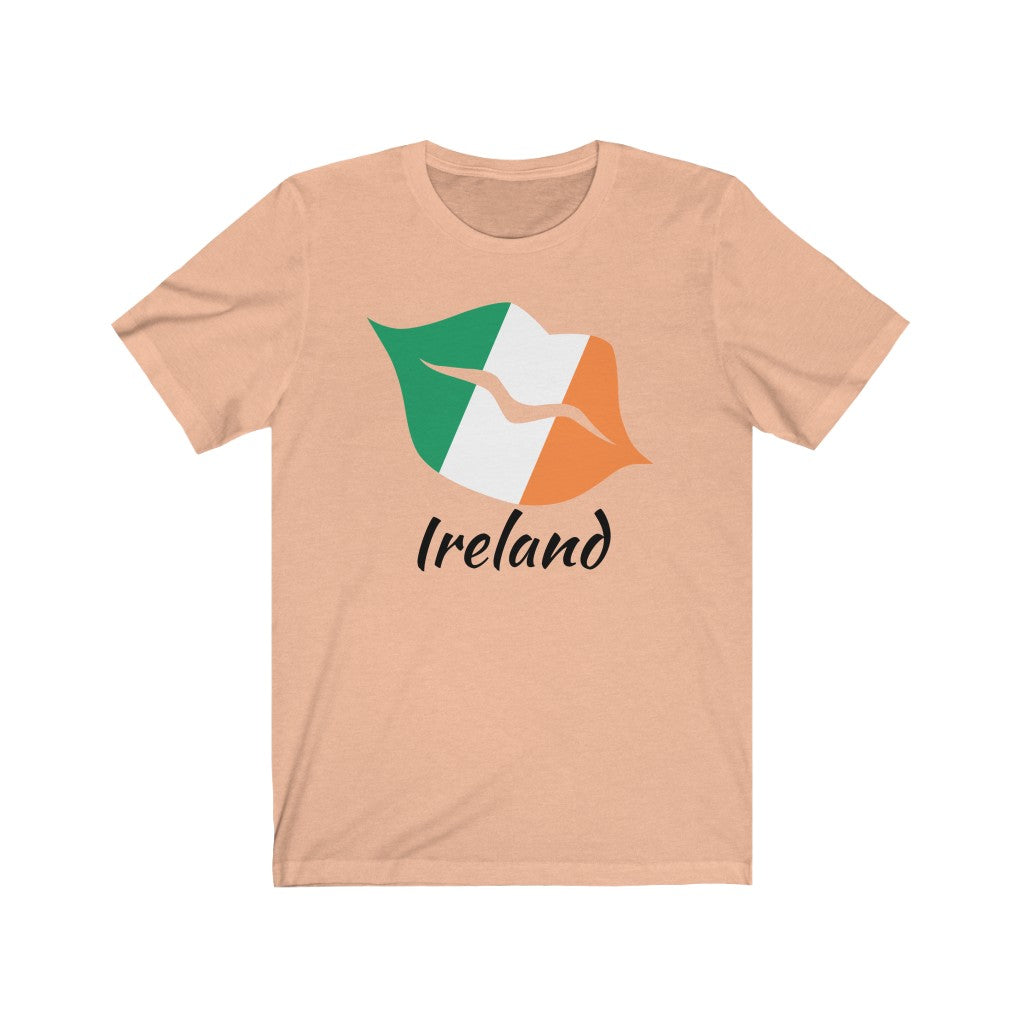 Ireland Lips Flag Premium Tee 1 - Unisex
