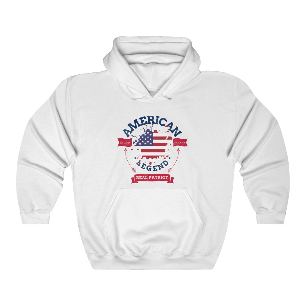 United States American Legend Flag Hoodie Sweatshirt 1 - Unisex
