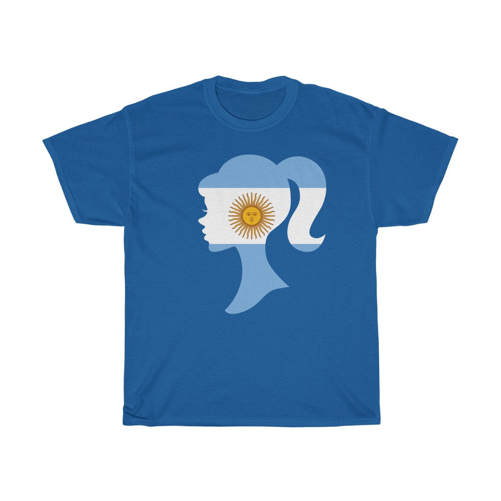 Argentina Girl Flag Standard Tee - Unisex