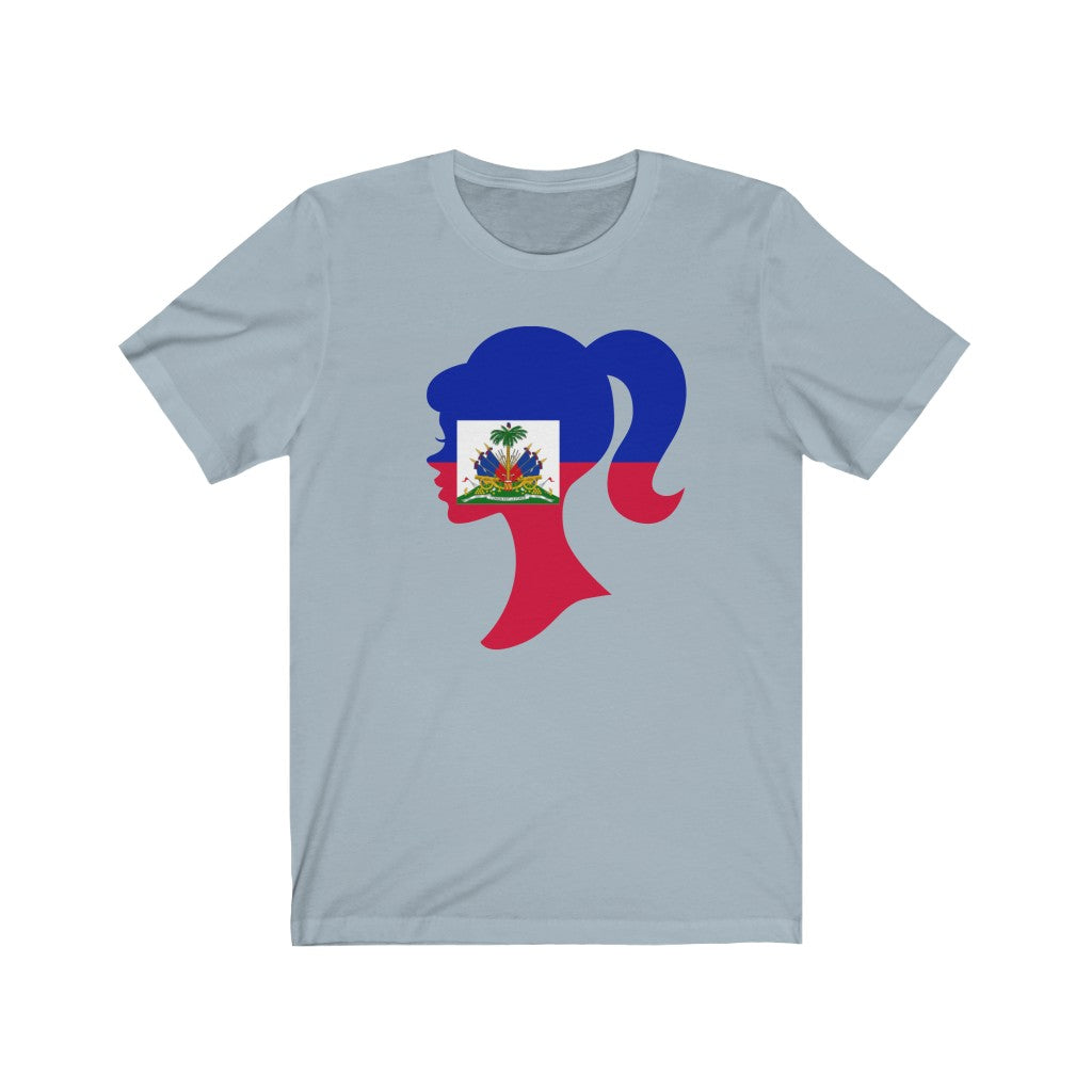 Haiti Girl Flag Premium Tee - Unisex