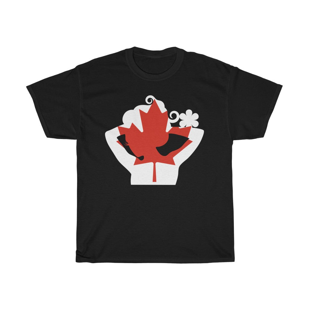 Canada Lady Flag Standard Tee - Unisex