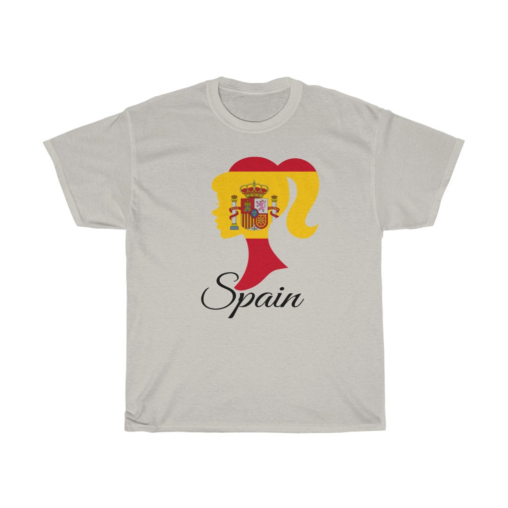 Spain Girl Flag Standard Tee 1 - Unisex