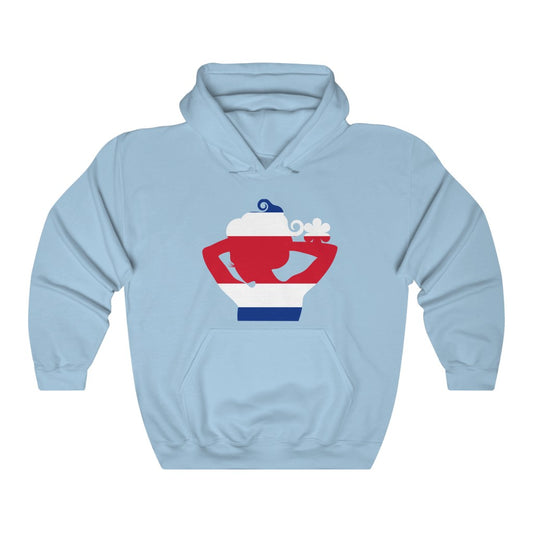 Costa Rica Lady Flag Hoodie Sweatshirt - Unisex