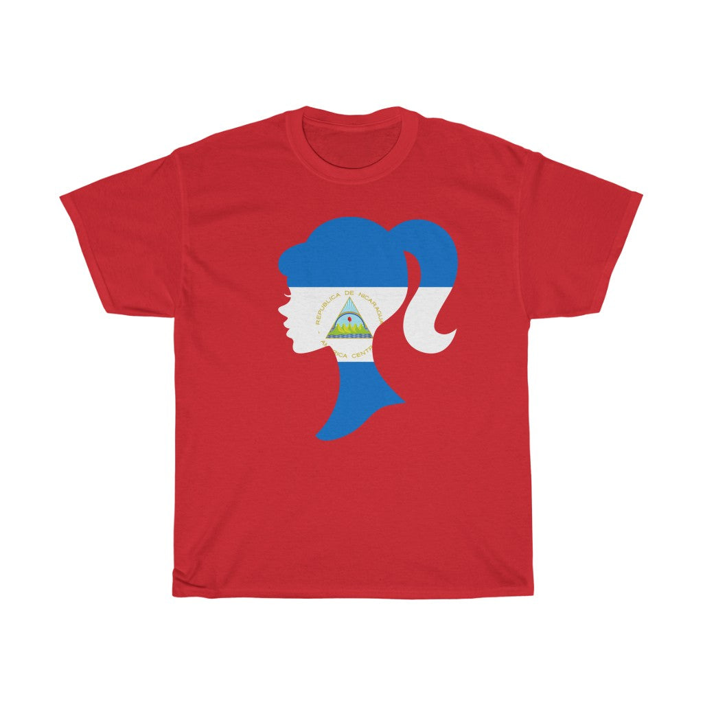 Nicaragua Girl Flag Standard Tee - Unisex