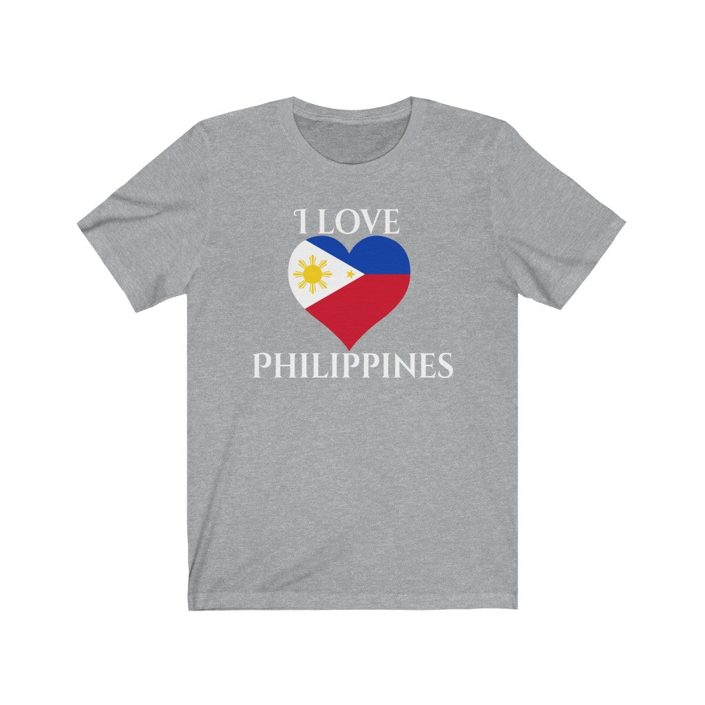 Philippines Heart Flag Premium Tee 2 - Unisex
