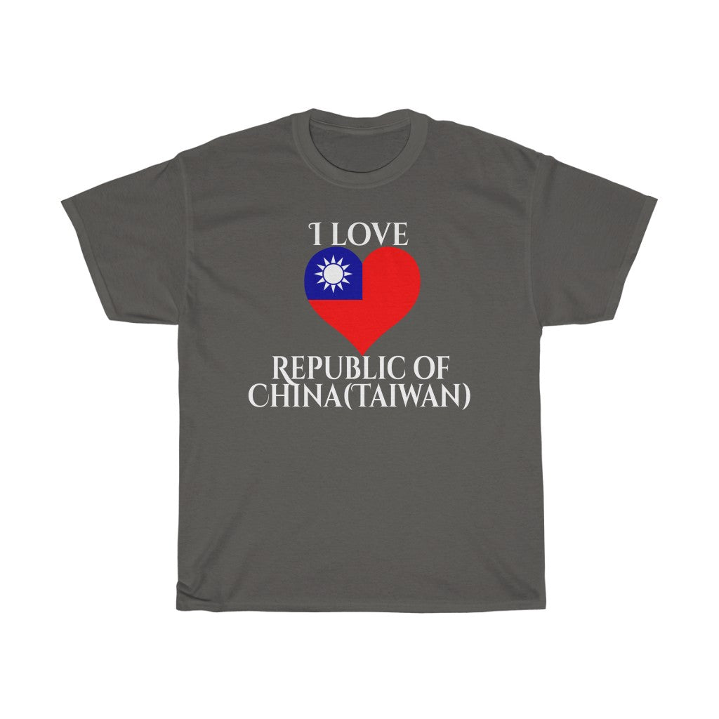 Republic of China - Taiwan Heart Flag Standard Tee 2 - Unisex