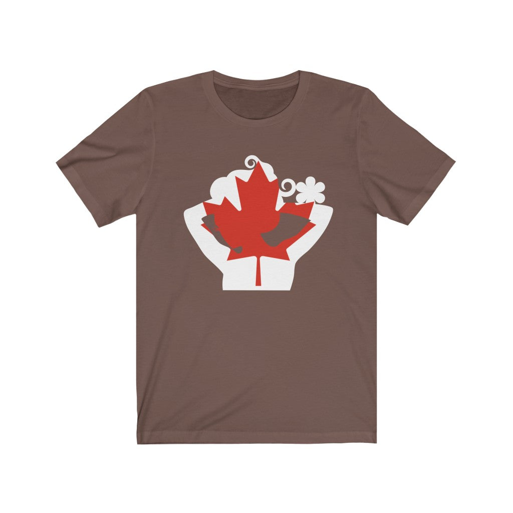 Canada Lady Flag Premium Tee - Unisex