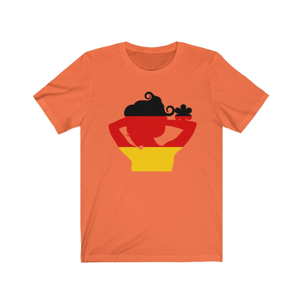 Germany Lady Flag Premium Tee - Unisex