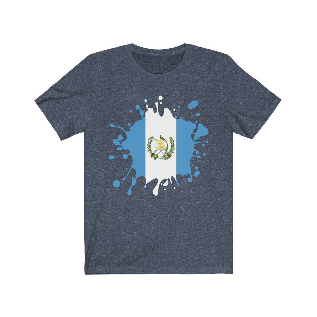 Guatemala Splat Flag Premium Tee - Unisex