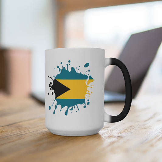 Bahamas Splat Color Changing Mug