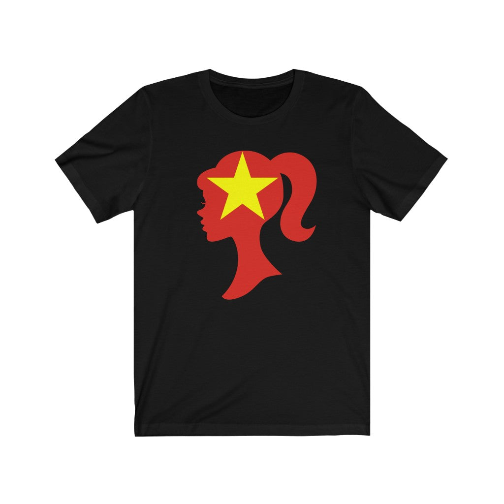Vietnam Girl Flag Premium Tee - Unisex