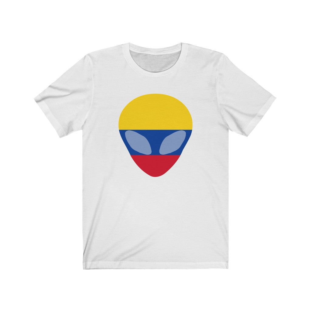 Colombia Alien Flag Premium Tee - Unisex