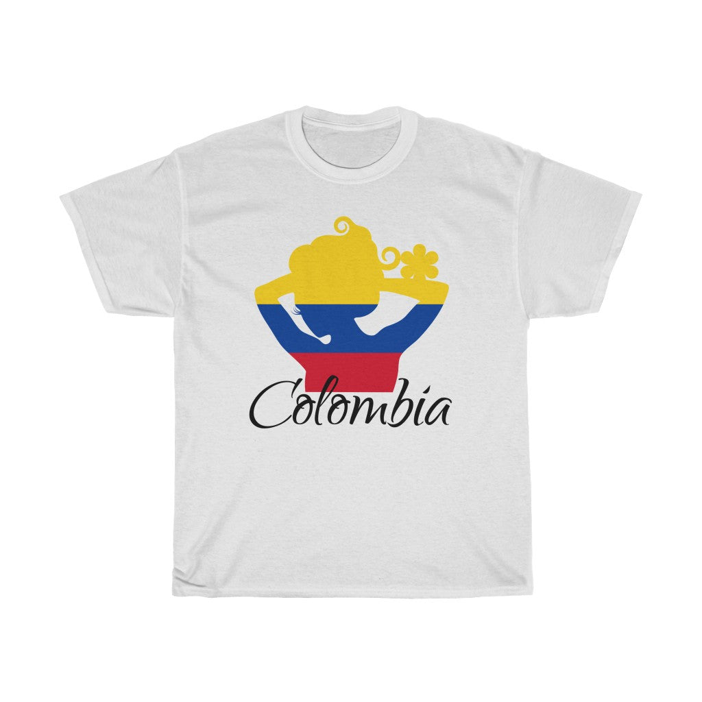 Colombia Lady Flag Standard Tee 1 - Unisex
