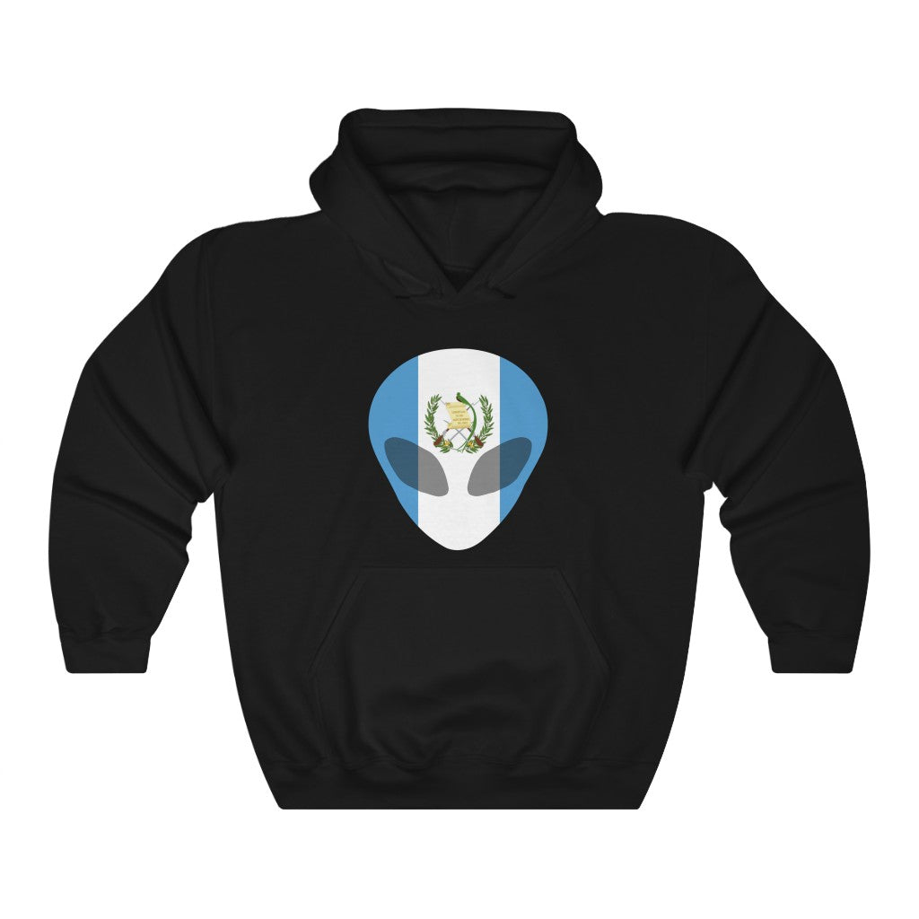Guatemala Alien Flag Hoodie Sweatshirt - Unisex