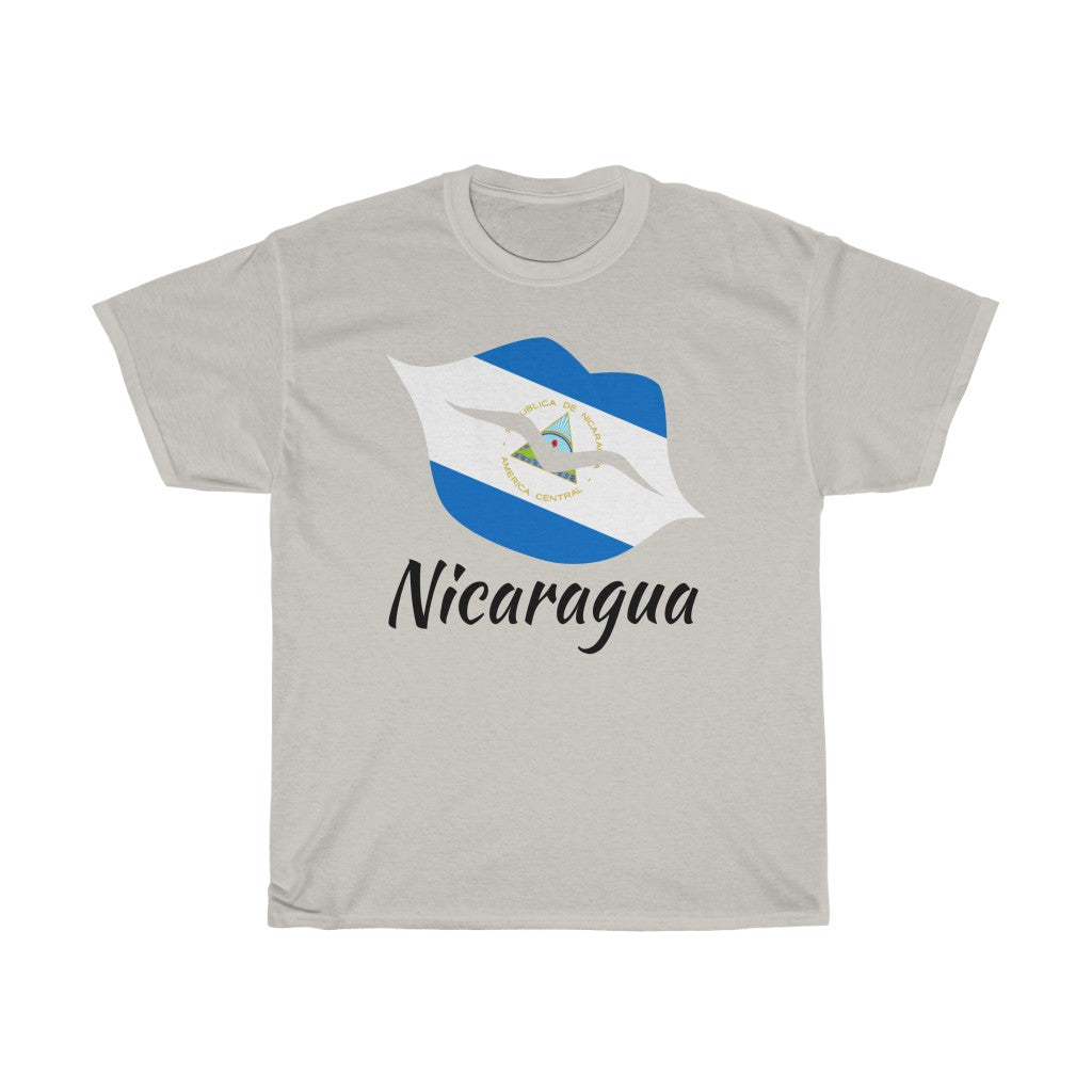 Nicaragua Lips Flag Standard Tee 1 - Unisex