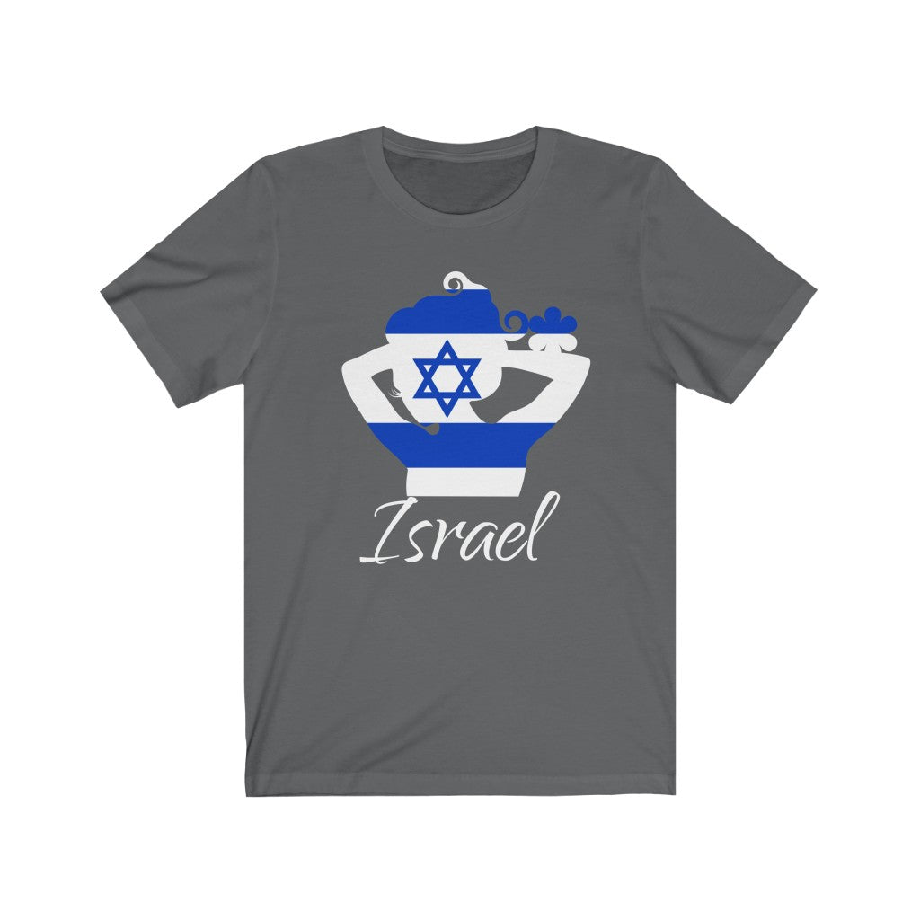Israel Lady Flag Premium Tee 2 - Unisex