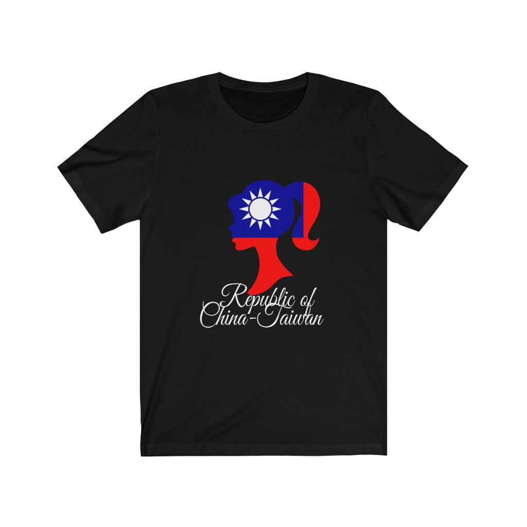 Republic of China - Taiwan Girl Flag Premium Tee 2 - Unisex