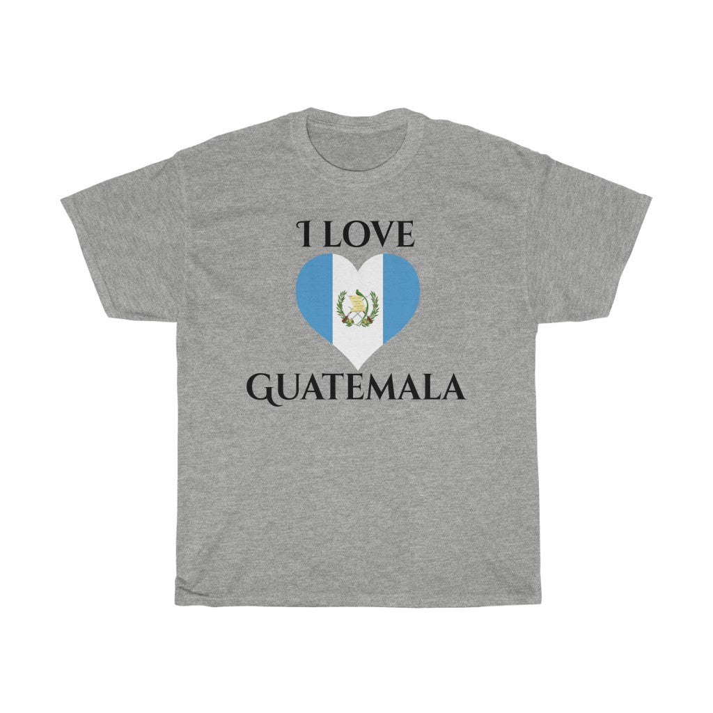 Guatemala Heart Flag Standard Tee 1 - Unisex