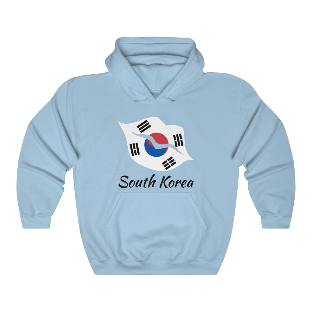 South Korea Lips Flag Hoodie Sweatshirt 1 - Unisex
