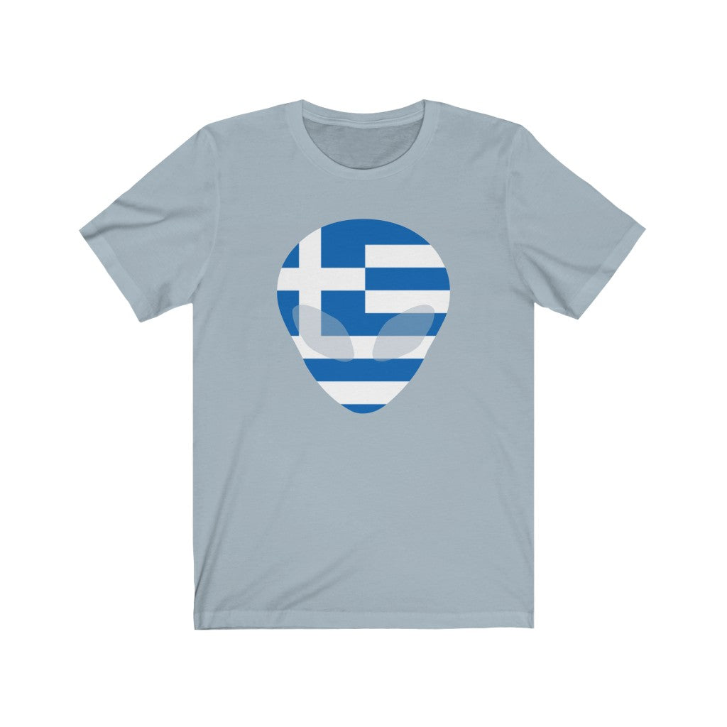 Greece Alien Flag Premium Tee - Unisex