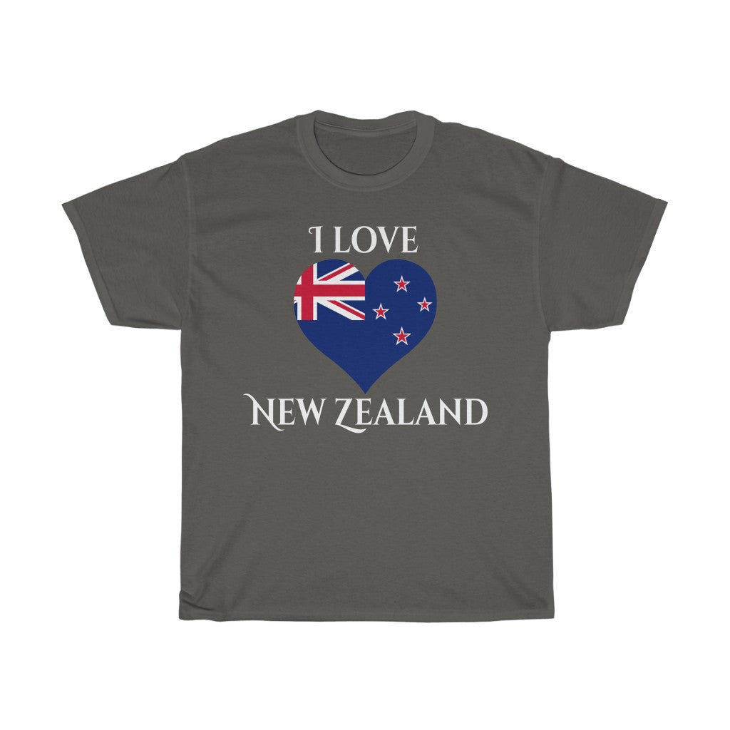 New Zealand Heart Flag Standard Tee 2 - Unisex