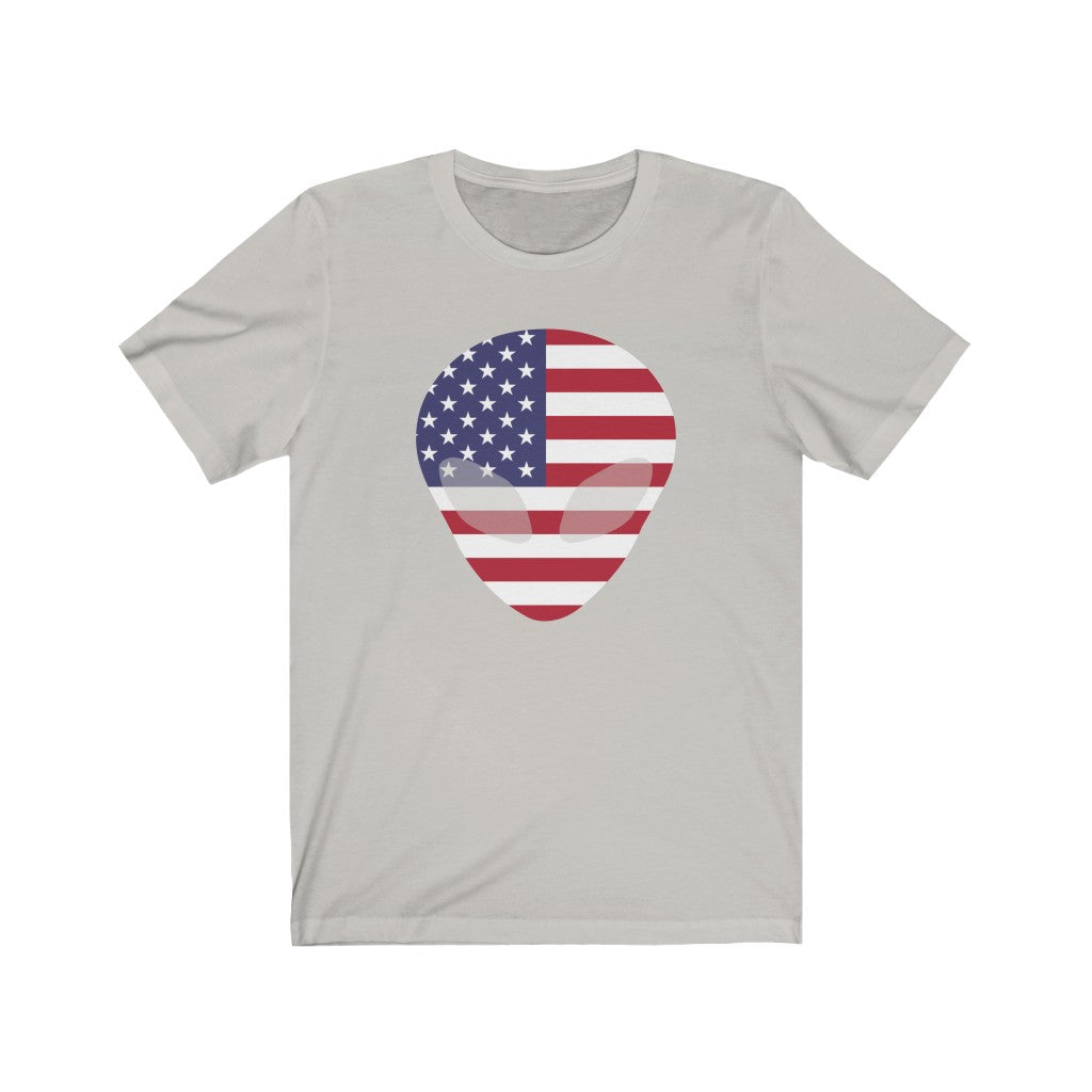 United States of America Alien Flag Premium Tee - Unisex